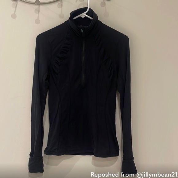 Lululemon Quarter Zip Sweater Long Sleeve Top - Picture 1 of 7